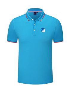 TSG 1899 Hoffenheim Herren- und Damen-POLO-Shirt aus Seidenbrokat, kurzärmelig, Sport-Revers-T-Shirt, Logo kann individuell angepasst werden
