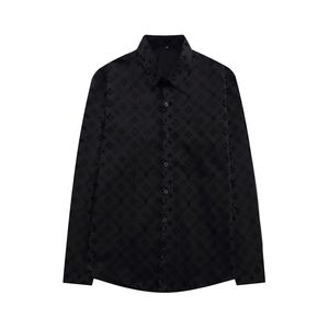 2022 디자이너 남성 드레스 셔츠 비즈니스 패션 캐주얼 클래식 긴 짧은 슬리브 브랜드 스프링 슬림 핏 chemises de marque