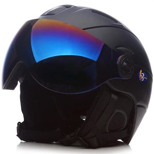 Brand Man Woman Kids Ski Helmet Goggles Mask Snowboard Helmet Mot o Bike Ciclismo Skateboard Snowmobile Skis Sport Safety262s