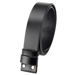 Belts Men's Genuine Cowhide Leather Belt Without Buckle Handmade Homemade DIY Accessories 3.8cm D1Belts