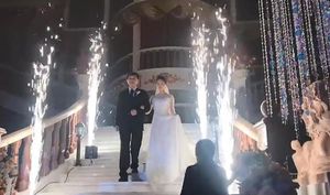 Wedding Sparkler Machine Efekt sceniczny Wewnętrzne zewnętrzne oświetlenie sceniczne