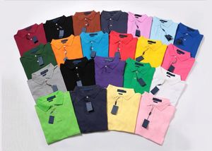 Wholesale army green paint resale online - Pony Designer Mens t shirts Frence horse SS Brand Polo shirts women fashion Embroidery letter Business short sleeve calssic tshirt Asia size S XL