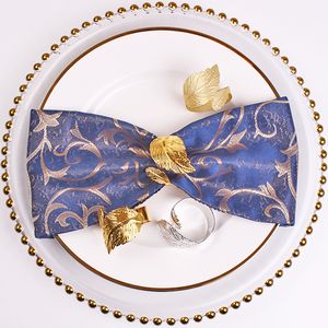 12st servettringar handgjorda Serviette Buckle Holder Wedding Table Dinner D43948