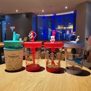 Starbucks Limited 500 млн герметики Heippo Music Music Contingo Утечка пластиковая соломенная водяная чашка