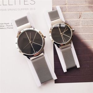 C k mode damen uhr weibliche mesh gürtel magnetische paar licht luxus quarzuhr