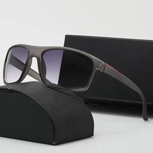 Men Vintage Oversized Square Sunglasses Designer de marca Luxury Retro Black Frame Linea Outdoor Rossa Sun Glasses Sport Feminino UV400 Tons Lunette de Soleil 60