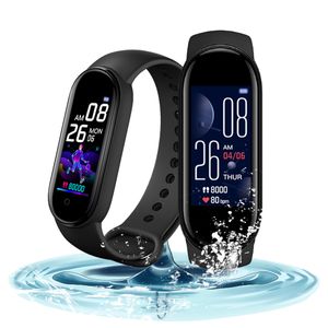 Bluetooth Smart Watch Bracciale sportivo Fitness Tracker Polsino impermeabile Sport Cardiofrequenzimetro Smartwatch per pressione sanguigna per uomo Donna