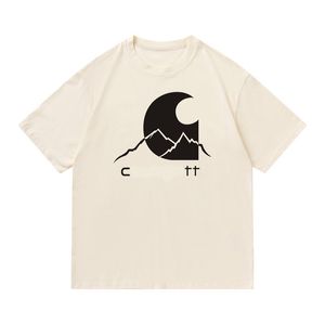 carhart letter printing Uomo donna T-shirt a maniche corte T-shirt casual con stampa alfabeto doodle T-shirt 12 colori b2