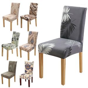 1 st Home Living Kitchen Eetstoel omvat elastische afneembare afwasbare wasteloze stoel zonder stoelbeschermer Party stoel Cover F