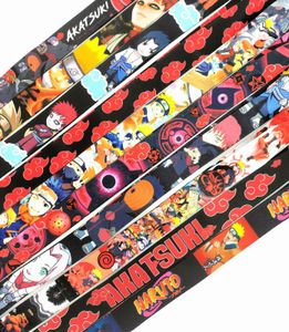 Handy-Riemen Charms 100 Stück Japan Anime Cartoon Halsband PDA Schlüssel-ID-Halter Abzeichen langer Riemen Großhandel für Jungen Mädchen 2022 #31
