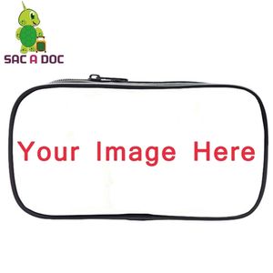 Sac a Doc Custom Cosetic Children Pencil Holder School School Dostawa torby dla chłopców dziewczęta papiery papiernicze Posmarowanie UNISEX 220704