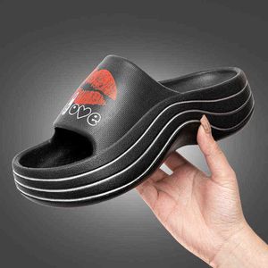 Slippers Women Shoes Platform Home Platform السميكة أسفل صندل شاطئ ناعم الأحذية أنثى الأزياء 220530