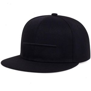 Horizontale Linie Stickerei Baseball Kappe Mode Hip Hop Caps Männer Frauen Universal Trucket Hut Outdoor Sport Hüte Einstellbar