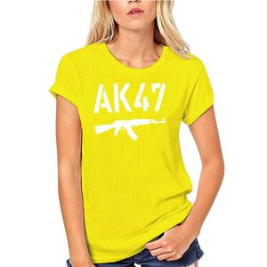 Koszulki męskie pistolet wojskowy Kałasznikowa T Shirt Olive Green Para