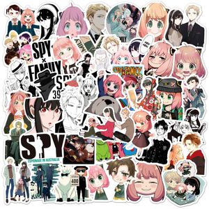 50pcs Spy Family Stickers Anya Adesivi Graffiti Forger per FAI DA TE Sticker per laptop