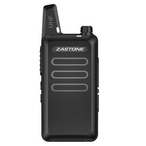Zastone X6 Walkie talkie portatile UHF 400-470MHZ Ricetrasmettitore radioamatore per bambini Mini palmare