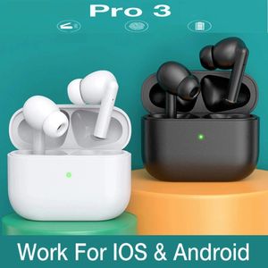 Pro3 TWS Kabellose Kopfhörer Bluetooth-Kopfhörer Touch-Ohrhörer In-Ear-Sport-Freisprech-Headset mit Ladebox für Xiaomi iPhone Mobile Smart-Handy