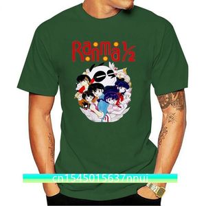 Ranma 1 2 skjorta anime tshirt nyhet coola toppar män kort ärm tshirt 220702