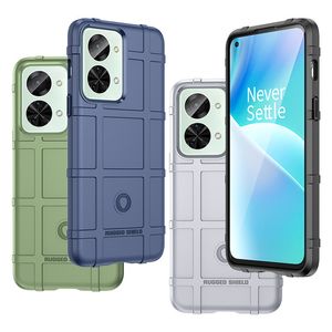 Militärskydd Robust sköld silikon mobiltelefonfodral för OnePlus Nord2T Ace One Plus 10R Nord Ce2 Nord2 stockproof Armor Back Cover