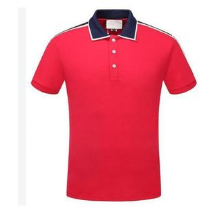 2022 neue Designer Polo Shirts Männer Luxus Casual Männer Polos T Shirt Schlange Biene Brief Drucken Stickerei GGity Mode High Street herren top