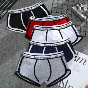 Herren Boxer Männer Sport Shorts Hochwertige Baumwolle Männliche Unterwäsche Atmungsaktiv Und Bequem Mann Boxer G220419