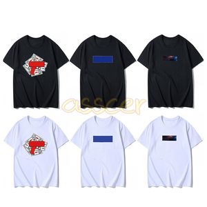 Wholesale box of t shirts resale online - Designer Mens T Shirts Fashion Round Neck Womens Tees High Quality Short Sleeve Box Print T Shirt Asian Size M XL