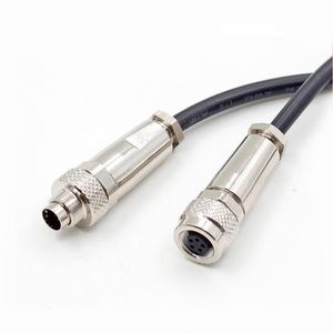 Outros acessórios de iluminação à prova d'água M9 Plug de aviação 2pin 3pin 4pin 5pin Conector automotivo de soldagem feminina de fêmea 6 7 8 pinos mini