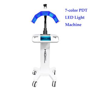 Vertical 7 light colors BIO LED light therapy machine PDT Acne Remove
