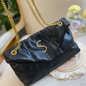 Puffer Shoulder Bag Cloud Crossbody Bag Flap Handbags Purse Genuine Leather Fashion Letters Solid Color 5a Quality Tote Wallets