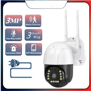 5MP Motion Tracking Wireless WiFi Network Security PTZ Camera Home Surveillance 3MP 4G IP CCTV Camera Two Way Audio Voice Alarm