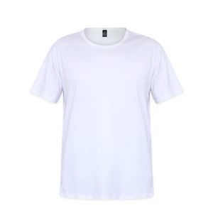 Sublimation Blank T Shirt White Polyester Shirts Sublimation Short Sleeve T Shirt for DIY Crew Neck XL XL XL
