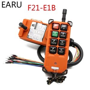 Wireless Industrial Remote Controller Switches Hoist Crane Control Lift Crane 1 Transmitter 1 Receiver F21E1B 6 Channels T200605