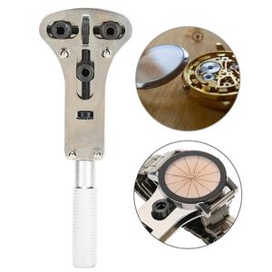 Reparationsverktygssatser Alloy Steel handledsvakt bakre fodral öppnare Set Justerbart skruvtäcke Remover Wrench Watchmaker Verktygstillbehör