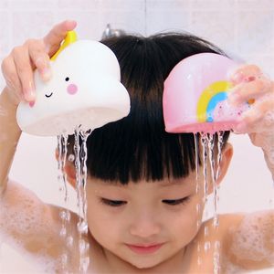 Creative Baby Bath Toys Kids Bathroom Water Spraying Clouds Shower Floating Toys Children Early Educational Toys 220531