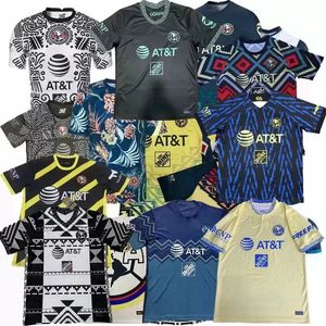 Camisas de futebol Liga MX Club America 2022 2023 R.MARTINEZ D.VALDES G.OCHOA GIOVANI F.VINAS FIDALGO treinamento fora de casa 22 23 camisa de futebol