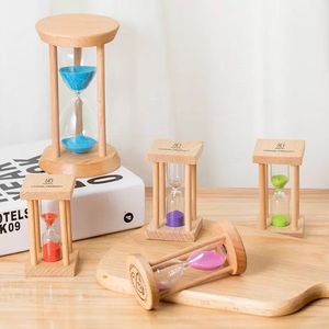 Other Arts and Crafts Fashion 3 Mins Wooden Frame Sandglass Sand Glass Hourglass Time Counter Count Down Home Kitchen Timer Clock Decoration Gift