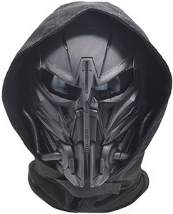 Verstelbare Airsoft Skull Full Face Protective Mask Balaclava Mask Outdoor Sports CS Cosplay