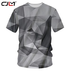 Sommer Tops Männer Coole T-shirt Drucken Diamant Dreieck 3D T-shirts Mann Hip Hop O Hals Kurzarm Unisex T-shirts dropship 220623