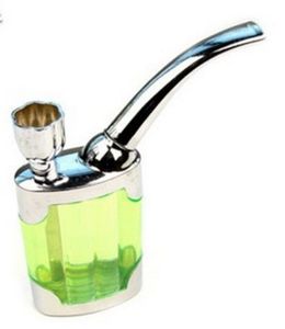 portable mini pipe tobacco plastic smoking pipe factory direct