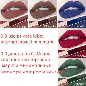 Lip gloss parla con noi per il marchio del private - rossetto liquido opaco 80 colori - può fare il servizio di approvvigionamento Amazon FBA Wish22