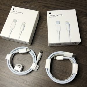 Met Retail Box OEM kwaliteit M ft USB PD W Cables Type C naar Lightning Cable Apple snellaadsnoeren snellader voor iPhone x plus Pro Max smartphones