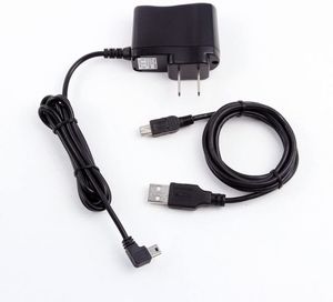 Adattatore per caricabatterie da parete domestico AC 1A + cavo USB per Samsung HMX-F90 BN HMX-F90 BP