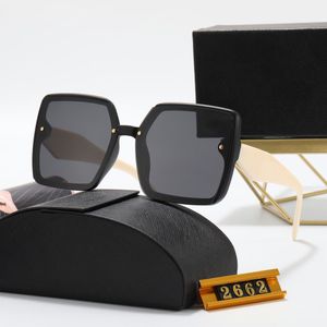 Stylish Mens Sunglasse Big Full Frame Sun Glasses for Women Unisex Fashion Goggle Sunglass Beach Holiday Sun Glass with Box Multi Color 2022