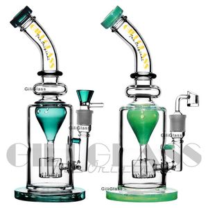 Heady Tornado Bong Rig with Quartz Banger - Wax & Oil Pipes for Heavy Smoking, Percolator Vortex & Water Pipe Accessories