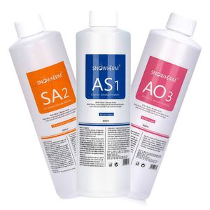 Soluzione Aqua Peeling per microdermoabrasione 400 ml per bottiglia Aqua Serum per pelle normale