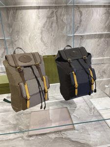 Shoulder Bags Soft Travel Backpack Katy Perry Sup Web Straps Brown Yellow Vintage Canvas Bag Luxurys Designer Shoulder Bags