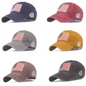 New Spring Summer Unisex Camouflage Baseball Caps For Men USA Flag Cap Mesh Casual Casquette Snapback Hat Bone C0418