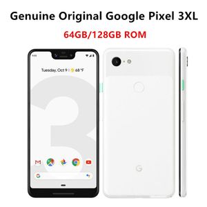 Original Google Pixel 3XL Mobile Phones Global 4GB 64GB Snapdragon 845 Octa Core 6.3 inch Android 9.0 NFC 4G LTE 3xl 10pcs