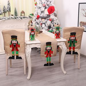 Christmas Decorations for Home Linen Walnut Soldier Nutcracker Ornaments Year Merry Decor Navidad Natal Noel Y201020