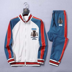 Designer Men's Tracksuit serve com capuz masculino Jackets Rastreos Joggers Calça Sportswear Size Size M-3xl